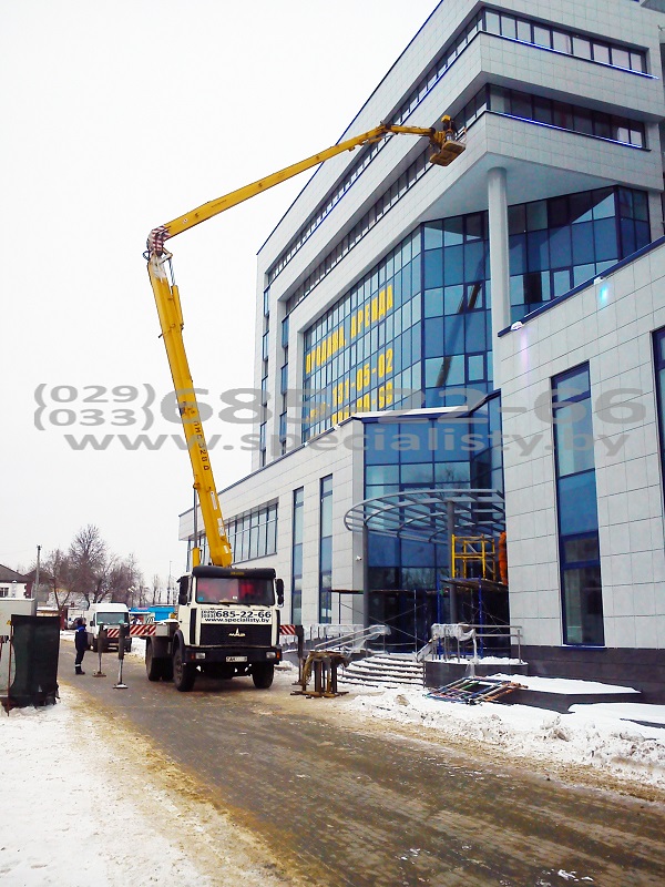 Автовышка МАЗ 28 метров