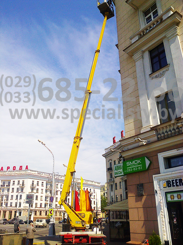 Аренда автовышки - Площадь Победы Аренда автовышки - Площадь Победы